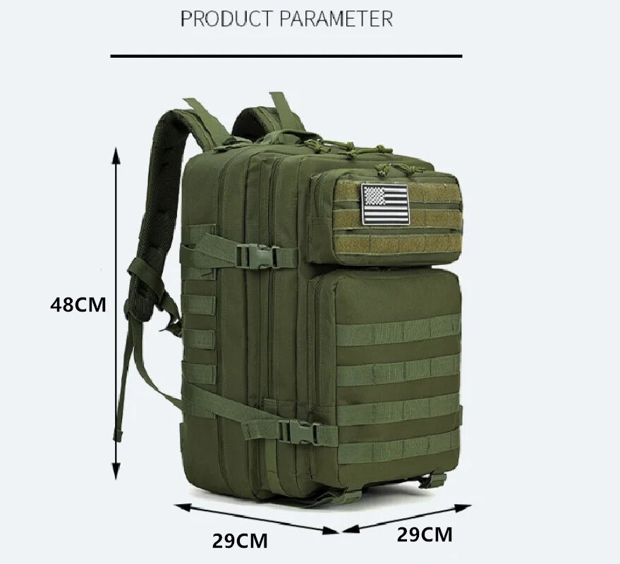 Тактический рюкзак Elite 50 л/ – обзор и цена Urban Backpack Tactical